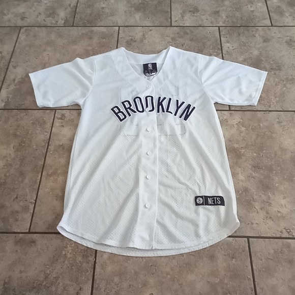 brooklyn nets baseball jersey